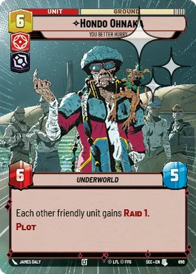 Hondo Ohnaka — Hyperspace Foil