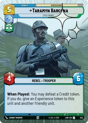 Taramyn Barcona — Hyperspace Foil