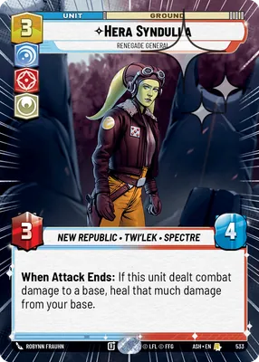 Hera Syndulla — Hyperspace Foil