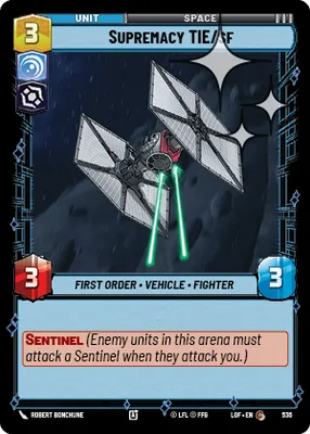 Supremacy TIE/sf — Standard Foil