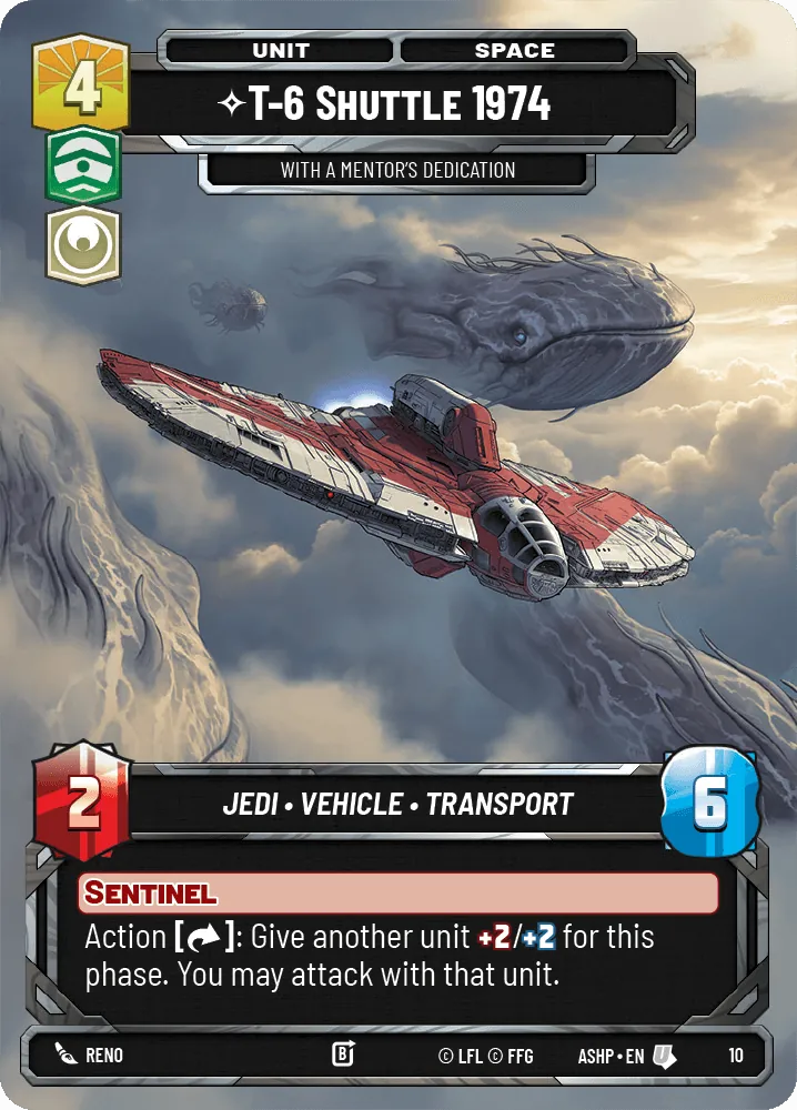 T-6 Shuttle 1974 — Weekly Play