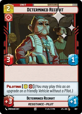 Determined Recruit — Standard Foil