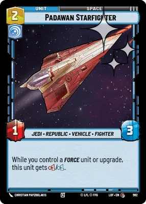 Padawan Starfighter — Standard Foil