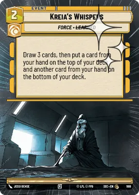 Kreia's Whispers — Hyperspace Foil