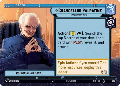 Chancellor Palpatine — Hyperspace