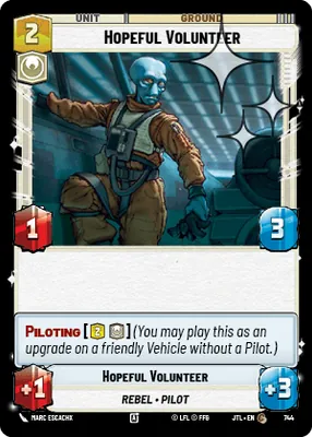 Hopeful Volunteer — Standard Foil