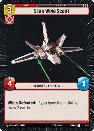 Star Wing Scout — Hyperspace