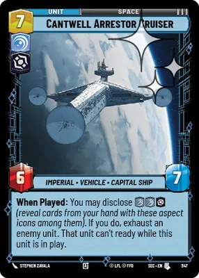 Cantwell Arrestor Cruiser — Standard Foil