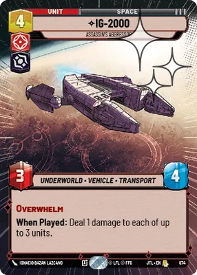 IG-2000 — Hyperspace Foil
