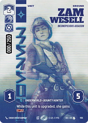 Zam Wesell — Serialized Prestige