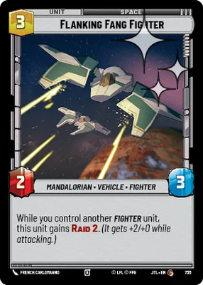 Flanking Fang Fighter — Standard Foil