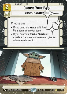 Choose Your Path — Hyperspace Foil