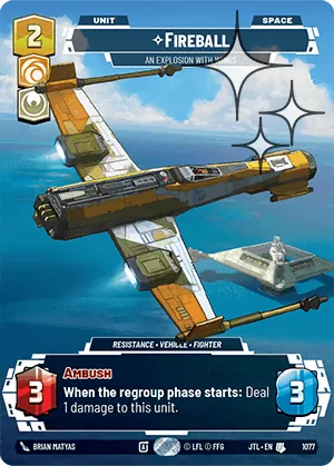 Fireball — Foil Prestige