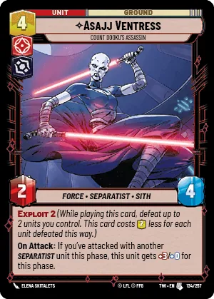 Asajj Ventress — Standard