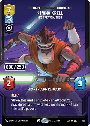 Pong Krell — Serialized Prestige