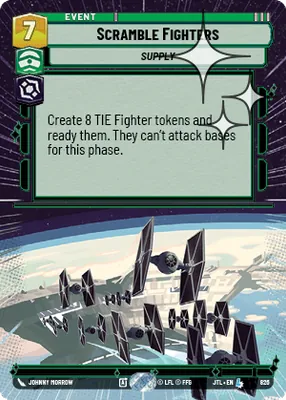Scramble Fighters — Hyperspace Foil