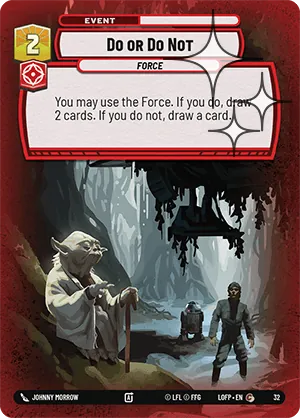 Do or Do Not — Weekly Play Foil