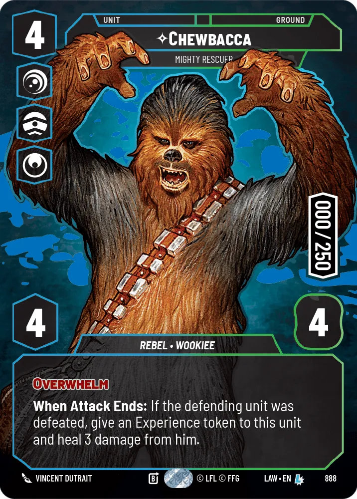 Chewbacca — Serialized Prestige