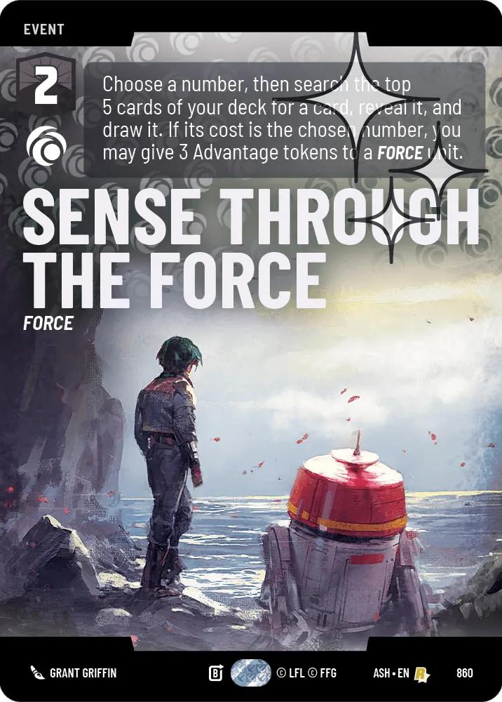 Sense Through the Force — Foil Prestige