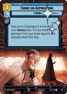Choke on Aspirations — Hyperspace Foil
