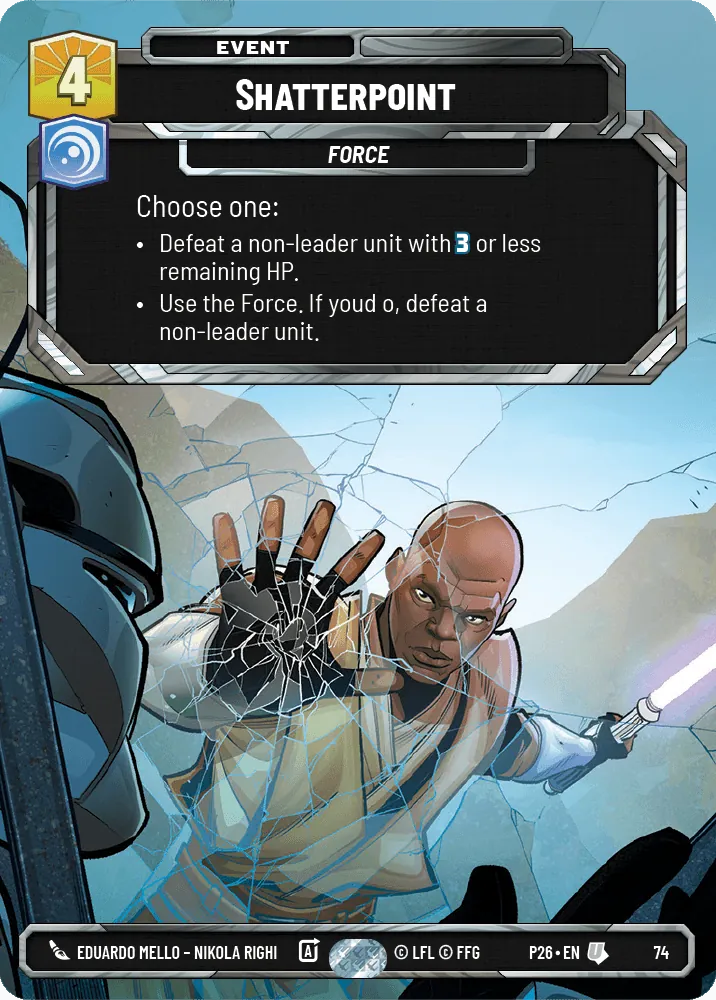 Shatterpoint — RQ Prize Wall