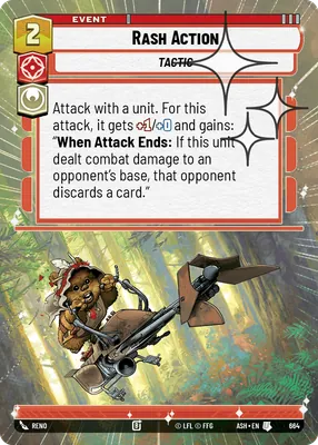 Rash Action — Hyperspace Foil