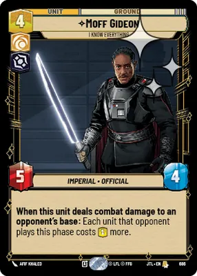 Moff Gideon — Standard Foil