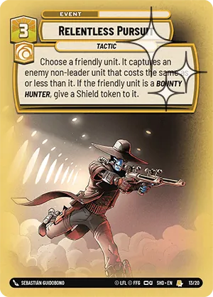 Relentless Pursuit — Weekly Play Foil