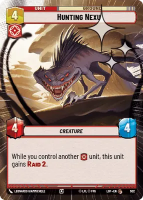Hunting Nexu — Hyperspace Foil
