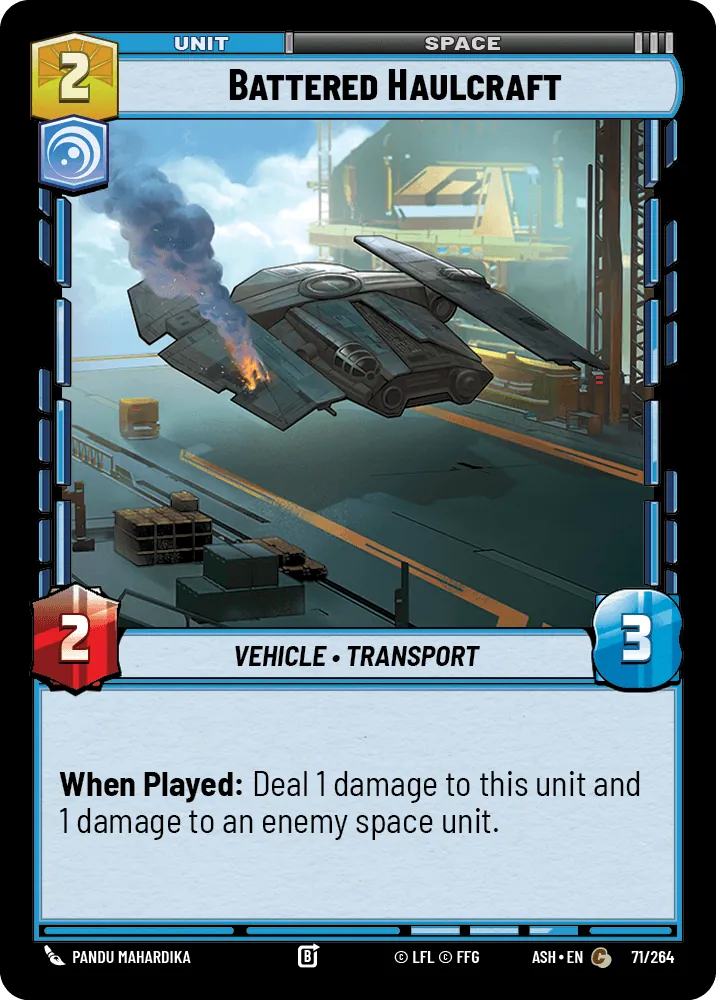 Battered Haulcraft