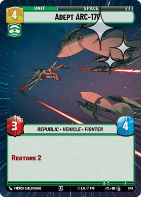 Adept ARC-170 — Hyperspace Foil