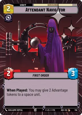 Attendant Navigator — Hyperspace Foil
