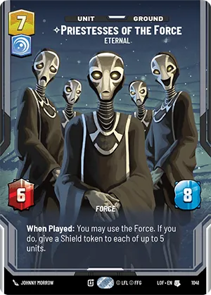 Priestesses of the Force — Standard Prestige