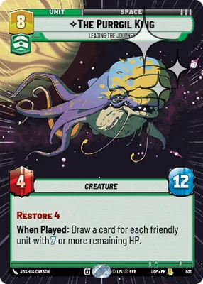 The Purrgil King — Hyperspace Foil