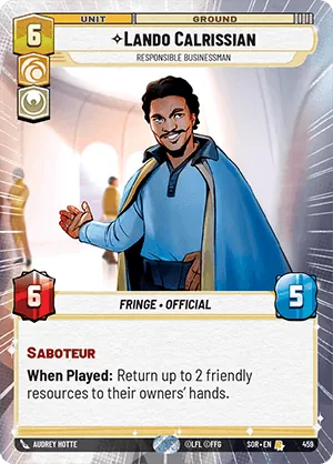 Lando Calrissian — Hyperspace