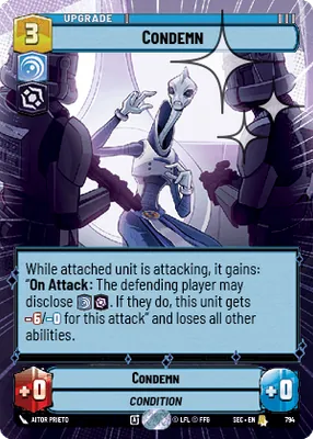 Condemn — Hyperspace Foil