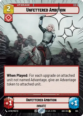 Unfettered Ambition — Hyperspace Foil