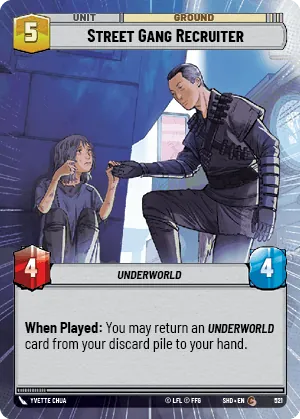 Street Gang Recruiter — Hyperspace