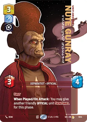 Nute Gunray — Standard Prestige
