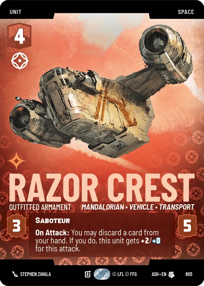 Razor Crest — Standard Prestige