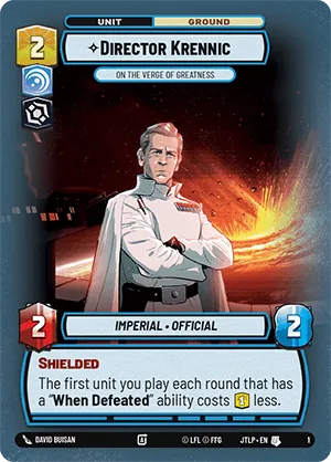 Director Krennic — Weekly Play
