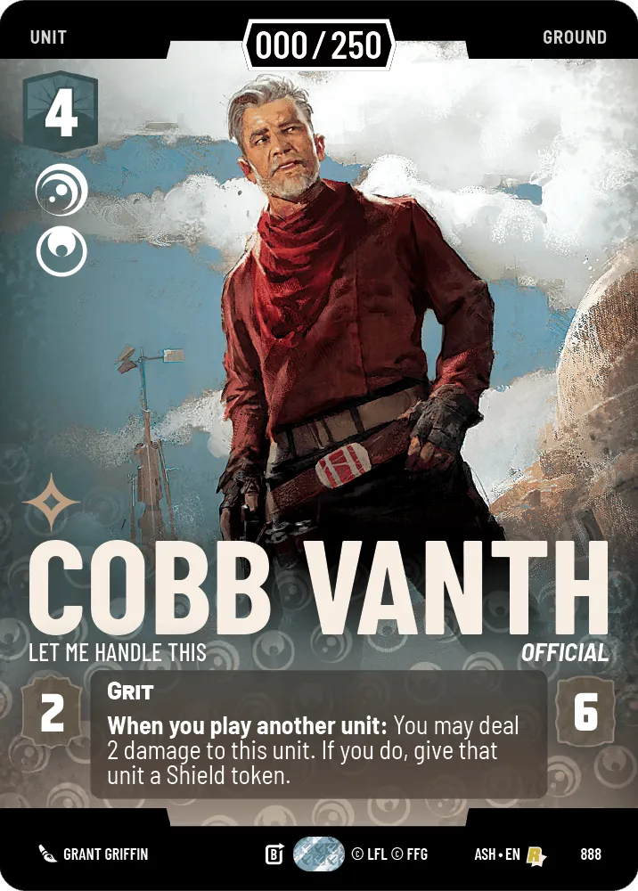 Cobb Vanth — Serialized Prestige