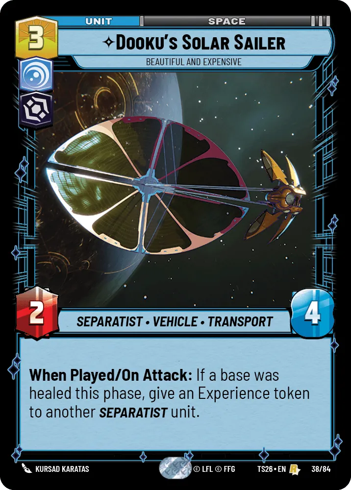 Dooku's Solar Sailer