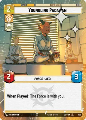 Youngling Padawan — Hyperspace Foil