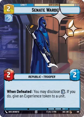 Senate Warden — Hyperspace Foil