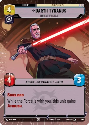 Darth Tyranus — Hyperspace