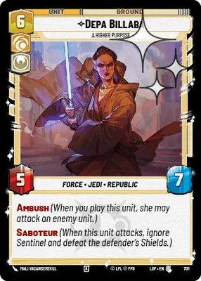 Depa Billaba — Standard Foil