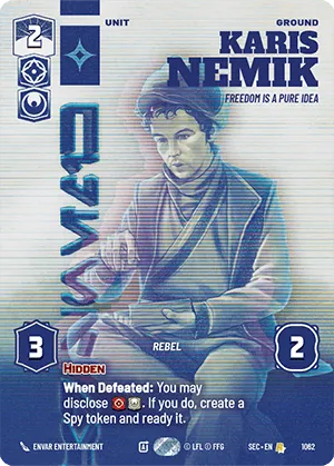 Karis Nemik — Standard Prestige
