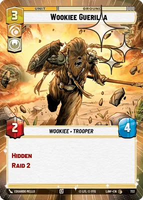 Wookiee Guerilla — Hyperspace Foil
