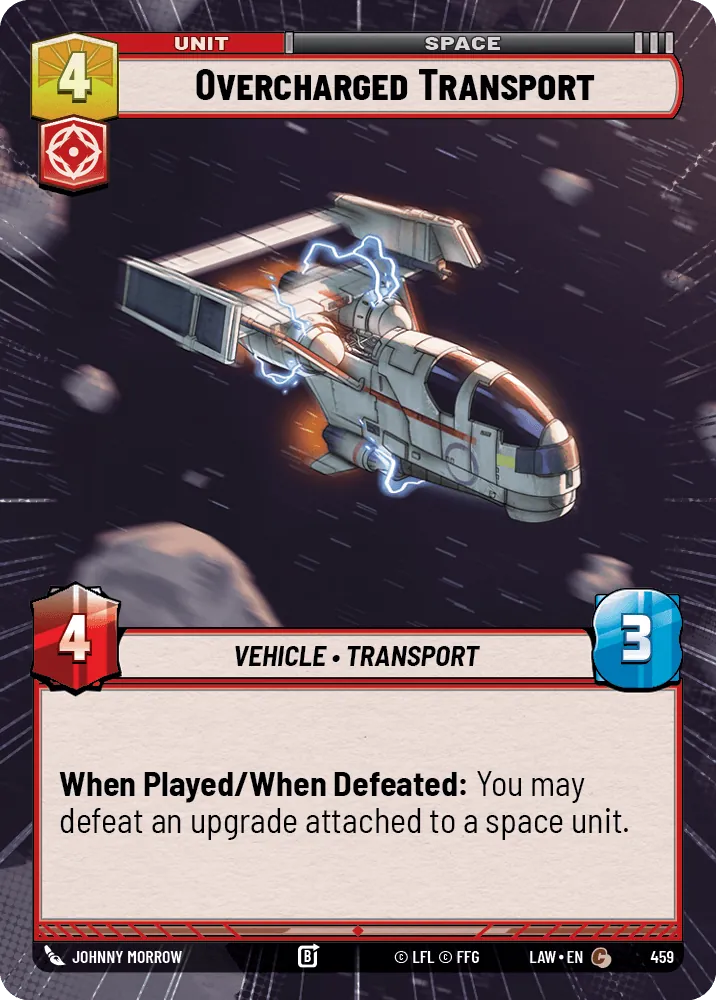 Overcharged Transport — Hyperspace